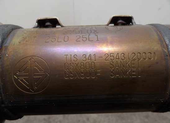 Uitlaat Suzuki GSX 8R