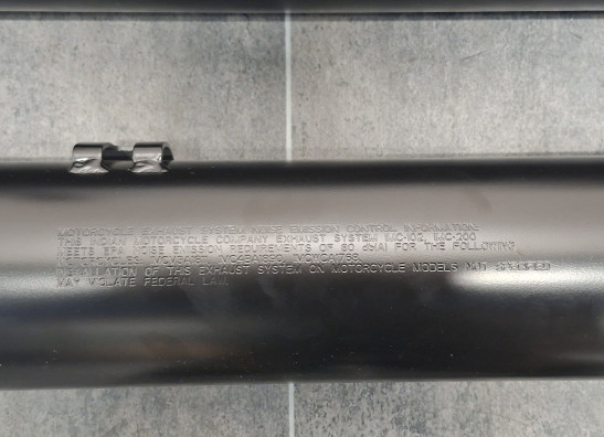 Uitlaat Indian Springfield Dark Horse