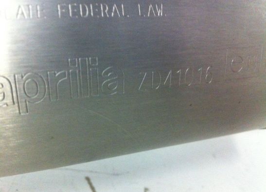 Muffler Aprilia Tuono 1000