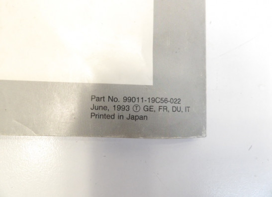 Fahrerhandbuch Suzuki GSX F 600