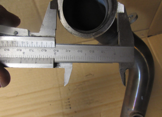 Uitlaatbochten KTM 990 SM + SMT