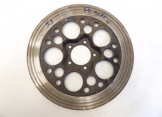 Remschijf voor Honda FT 500
