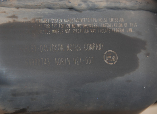 Auspuff-Krummer Harley Davidson Pan America