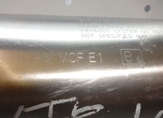 Uitlaat Honda VTR 1000 F