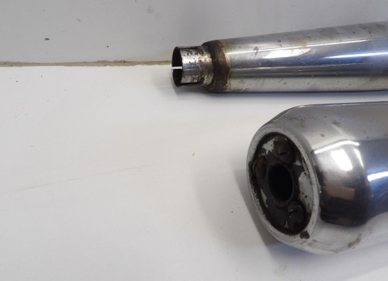 Uitlaat Moto Guzzi V35 V50 V65