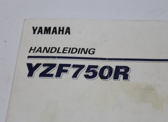 Instructieboekje Yamaha YZF 750