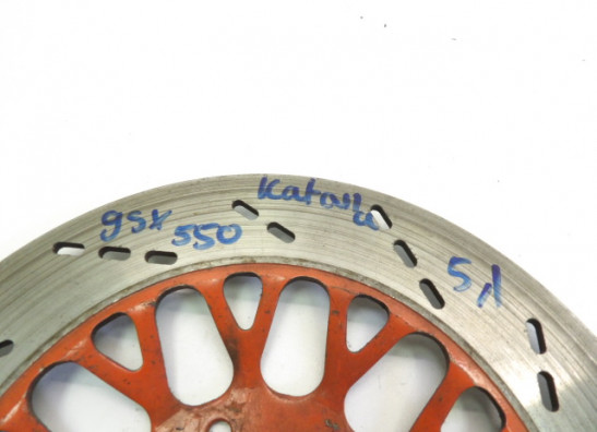 Remschijf voor rechts Suzuki GSX 550 EF