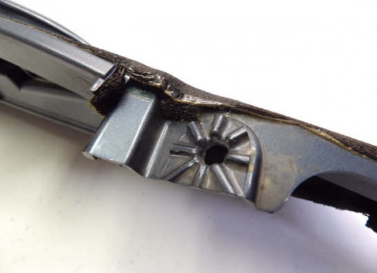 Linker achterkant Suzuki Burgman 400