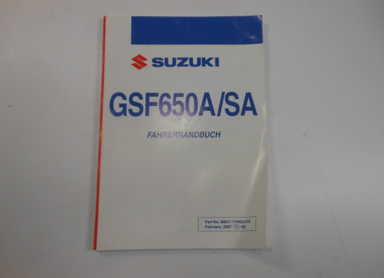 Manuel Suzuki GSF 600 650 Bandit 