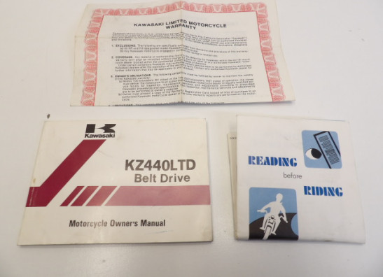 Instructieboekje Kawasaki LTD 440
