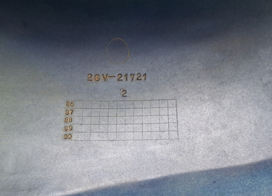 Rechter zijkuip klein Yamaha XV 535 Virago