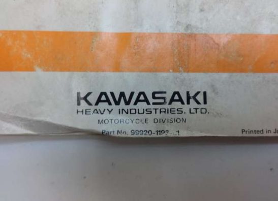 Instructieboekje Kawasaki Z 550 GT