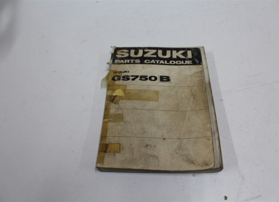 Onderdelenboek Suzuki GS 750