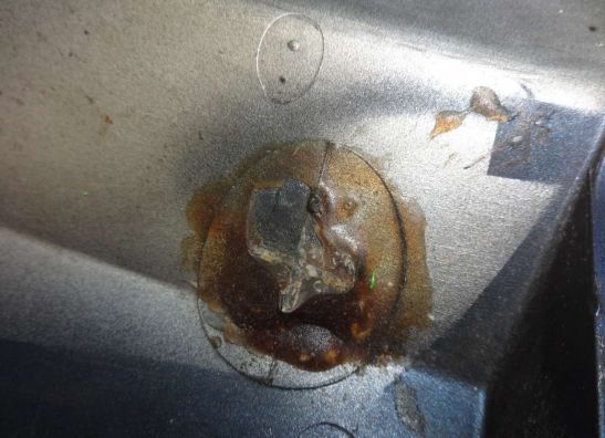 Rechter zijkuip klein Kawasaki GPZ 900