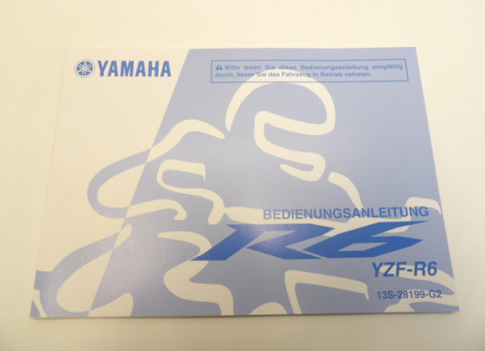 Instructieboekje Yamaha YZF R6