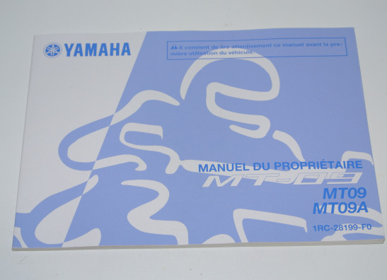 Instructieboekje Yamaha MT 09