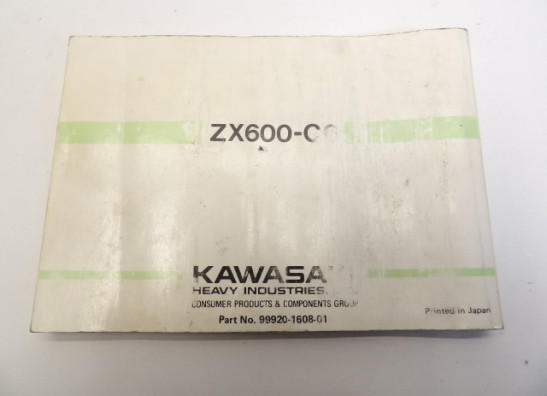 Manuel Kawasaki GPX 600