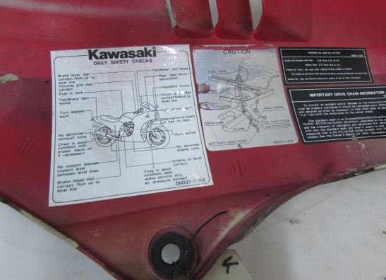 Cowl right small Kawasaki GPZ 1000