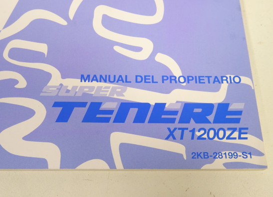 Instructieboekje Yamaha XT 1200 Z Super Tenere