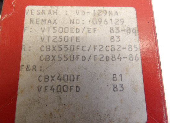 Bremsbeläge Honda VF 400 F