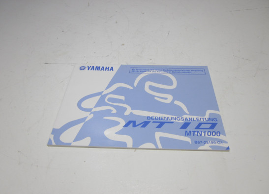 Instructieboekje Yamaha MT 10