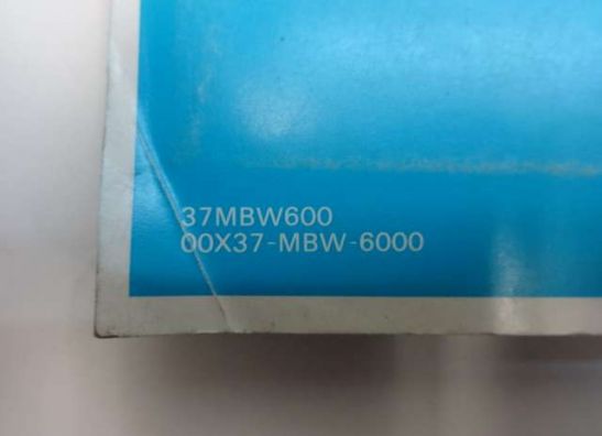 Instructieboekje Honda CBR 600 F