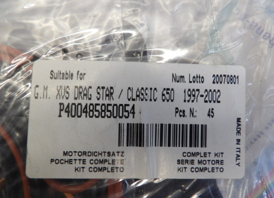 Pakking Yamaha XVS 650 Dragstar