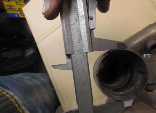 Uitlaatbochten KTM 990 SM + SMT