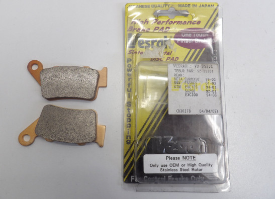 Remblokken voor BMW F 650 GS