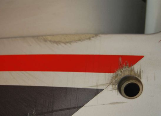 Rechter zijkuip Yamaha FZR 1000