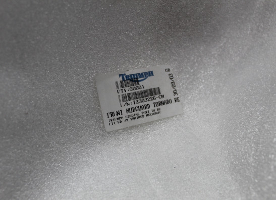 Front fender Triumph Trophy 900