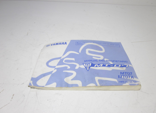 Manual de instrucciones Yamaha MT 07