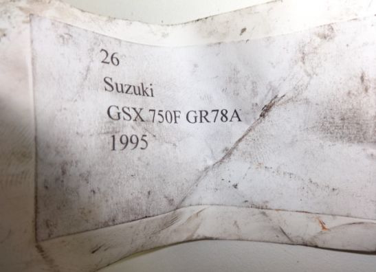 Gear change pedal  Suzuki GSX F 750