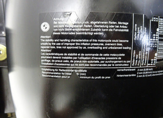 Achterspatbord BMW R 1100 RT