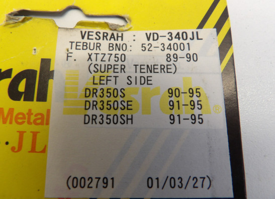 Remblokken voor Yamaha XTZ Tenere