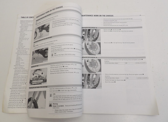 Instructieboekje KTM Overige KTM