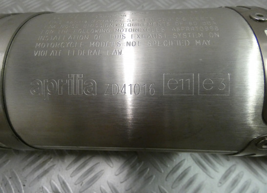 Muffler Aprilia RSV 1000