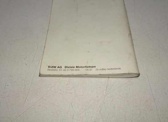 Instructieboekje BMW R 1100  1150 RS