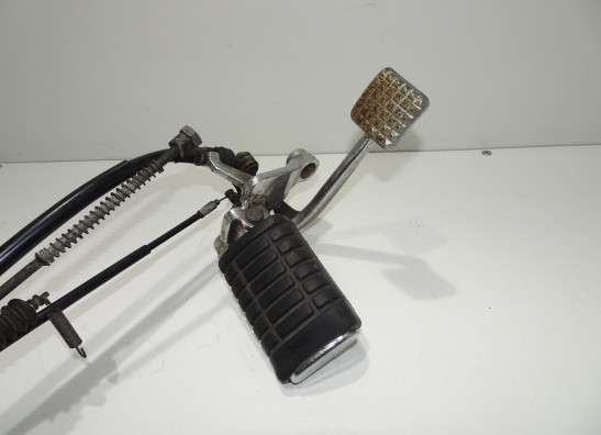 Soziusfussraste rechts Honda VT 700 750