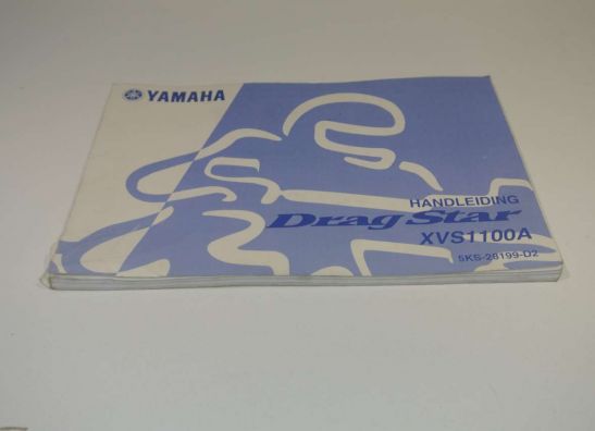 Instructieboekje Yamaha XVS 1100 Dragstar