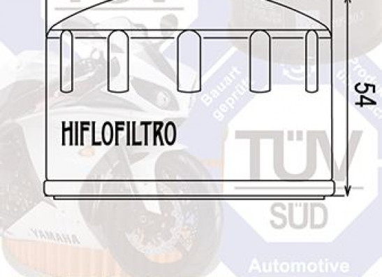 Oliefilter BMW R 1200 GS Adventure