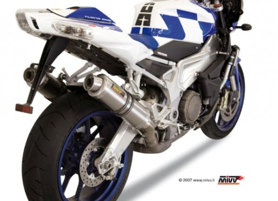 Uitlaat Aprilia RSV 1000