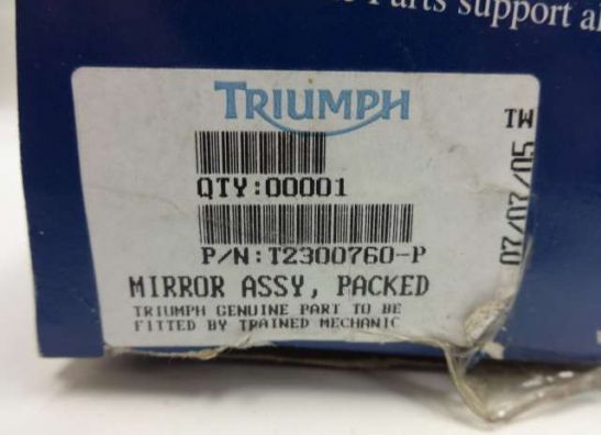 Mirror left Triumph Overige Triumph
