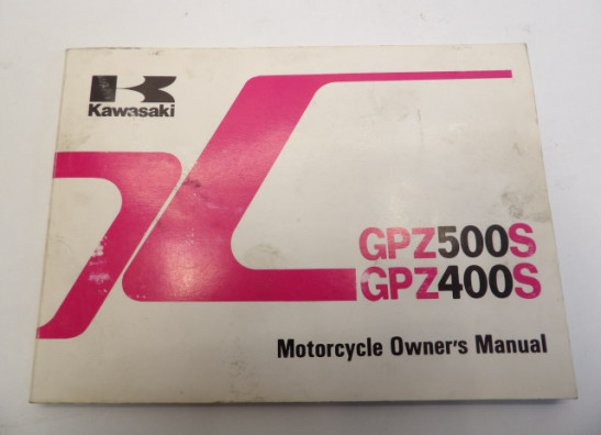Instructieboekje Kawasaki GPZ 500