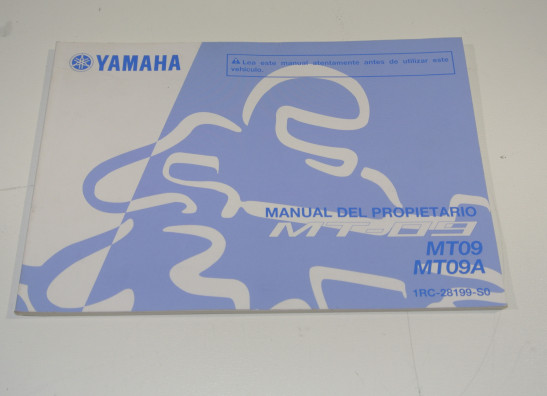 Instructieboekje Yamaha MT 09