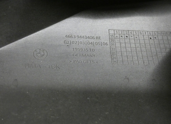 Rechter onderkuip BMW R 1250 RT