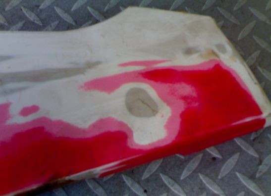 Heck links Yamaha FZR 1000