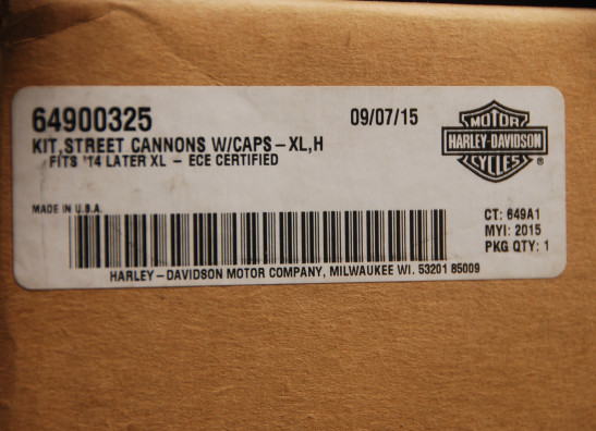 Uitlaat Harley Davidson Sportster