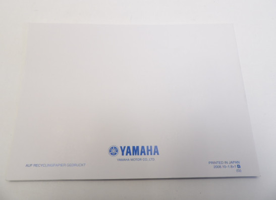 Fahrerhandbuch Yamaha XVS 950 A Midnight Star