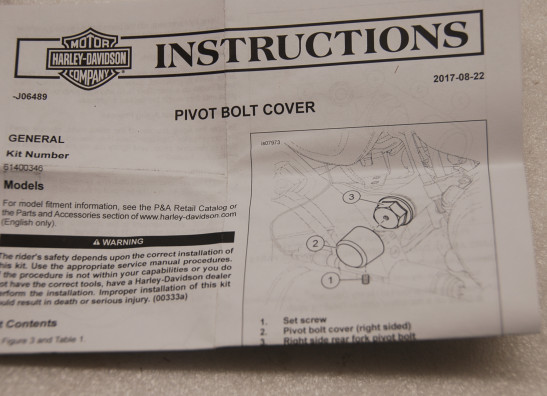 Achterbrug Harley Davidson Softtail